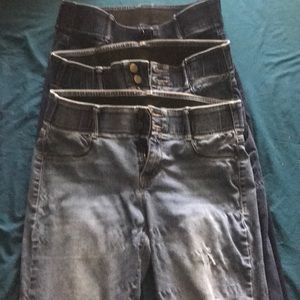 Bundle of apt 9 jeans
